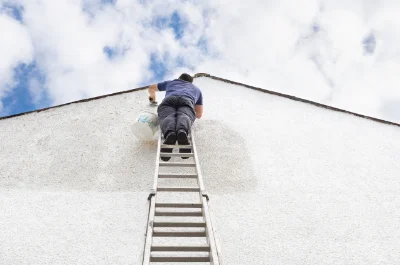 Peinture extérieure à Authon-Ébéon — façades et ravalement